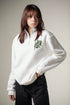 QUARTER ZIP SWEATSHIRT-OLIVE BRANCH