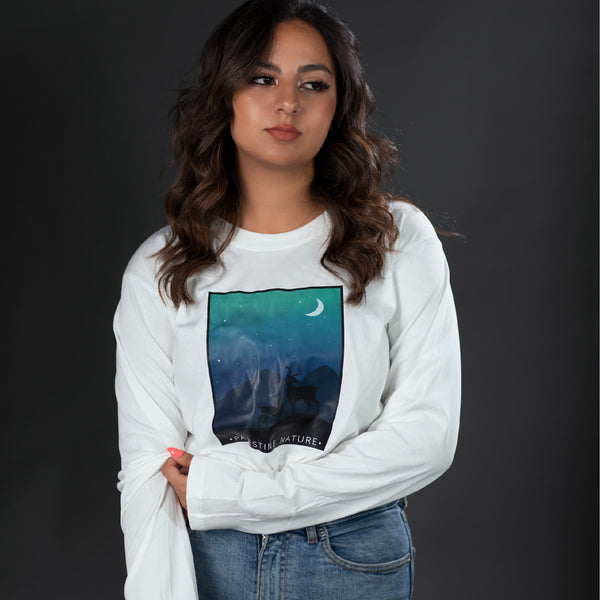 Long Sleeve T-shirt - Palestinian Deer 