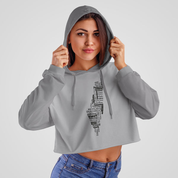 Palestine Map - Crop Top